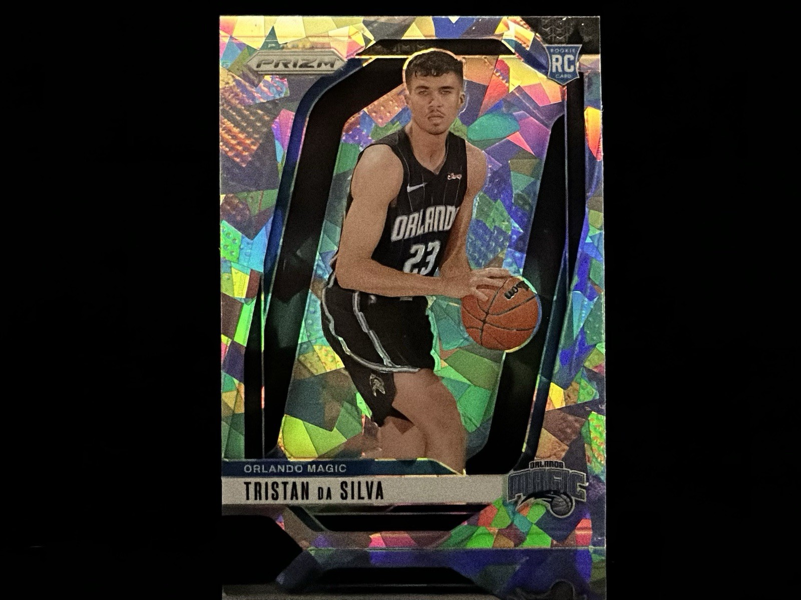 2024-25 Prizm Basketball - Tristan Da Silva RC #256 (Ice) Orlando Magic