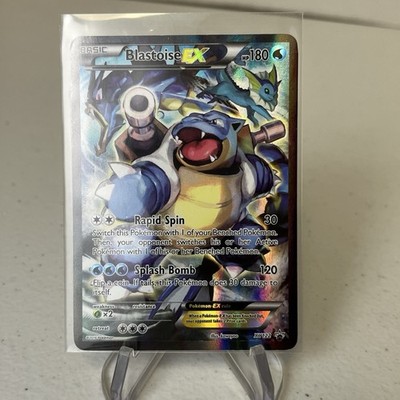 Pokémon TCG Blastoise EX Black Star Promo Holo Card XY122 Ft