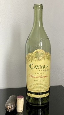 Caymus Vineyards Cabernet Sauvignon 2023 Napa Valley 1L Empty Bottle Cork