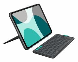 Logitech Graphite Flip Folio - Custodia Con Tastiera Per Ipad In - Immagine 3