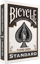 Bicycle Black Playing Cards, Standard Index Poker Size, Classic Deck of Cards fo