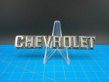 Vintage Chevrolet Emblem Badge Oem Chrome 20059317 Gm Classic Car Truck