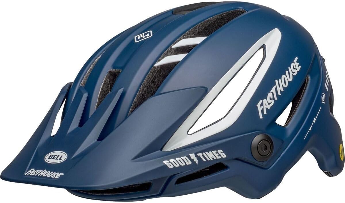 Helmet, Fasthouse Matte/gloss Blue/white, Size Large #18