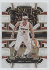 2024 Panini Select WNBA Concourse White Prizm 33/99 Allisha Gray #51 1pz4