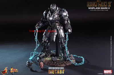 Hottoys Ht 1/6 Mms237d06 Iron Man Mk2 Whiplash Action Figure New Toys In Stock