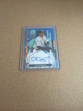 2025 Topps Finest Dillon Dingler #FA-DD Blue Refractor auto /99