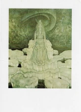 Edmund Dulac "The Snow Queen" Vintage Art Print [1911]