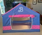 Barbie Mattel 1989 Vintage Camping Set Tent Accessories Table Sleeping Bag Fire