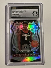 2020-21 Panini Prizm Draft Picks #81 Silver Crusade Anthony Edwards CSG 9.5 🔥