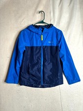 Eddie Bauer Lone Peak 3-in-1 Jacket Boys Medium 10-12 Blue Hooded Waterproof