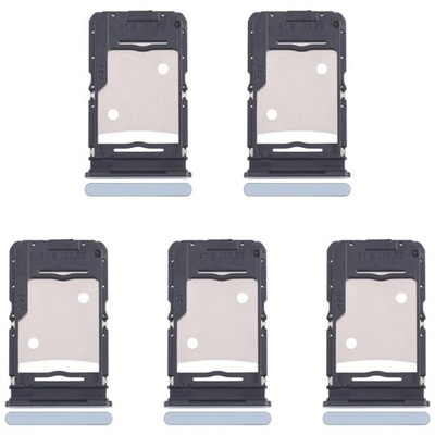5 Stück SIM und Micro SD Karten Tray Ersatz für Infinix Note 30 X6833B (blau)