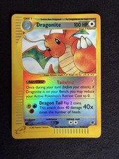 Pokémon TCG Dragonite Reverse Holo Card 9/165 Expedition Base Set on eBay