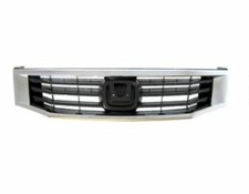 Grille Chromeblack W Molding 4cyl6cyl Fits 2008 2009 2010 Honda Accord Sedan