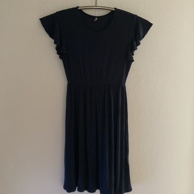 Only Shirtkleid Dunkelblau Gr 146 / 152 Sehr Gut Erhalten