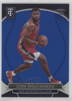 2024-25 Panini Totally Certified Blue Platinum Mirror 93/99 Zion Williamson 13c5