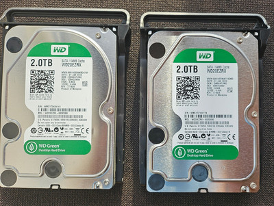 Western Digital Green 2TB,Intern,5400RPM (WD20EZRX) HDD (Hard Disk Drive)
