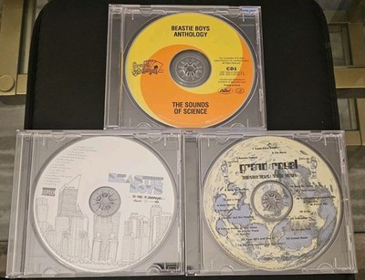 Beastie Boys CDs (3) Topps The 5 Boroughs, Hello Nasty, Anthology CD1, BONUS CDs