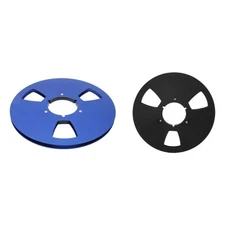 10.5Inch Aluminum Open Spools For 1/4Inch Audios Recording And Playbacks