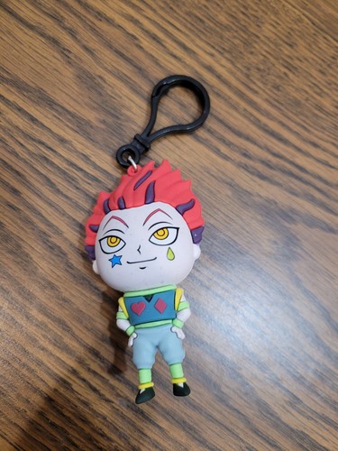 Hisoka Hunter X Hunter Mystery Figure Hanger Blind Bag Rubber Keychain Clip on