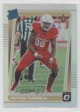 2021 Panini Donruss Rated Rookie Optic Holo Preview Payton Turner #P-342 0c2