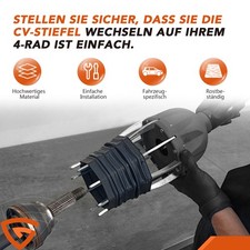 KFZ MONTAGEWERKZEUG FALTENBALG DRUCKLUFT SPRE...