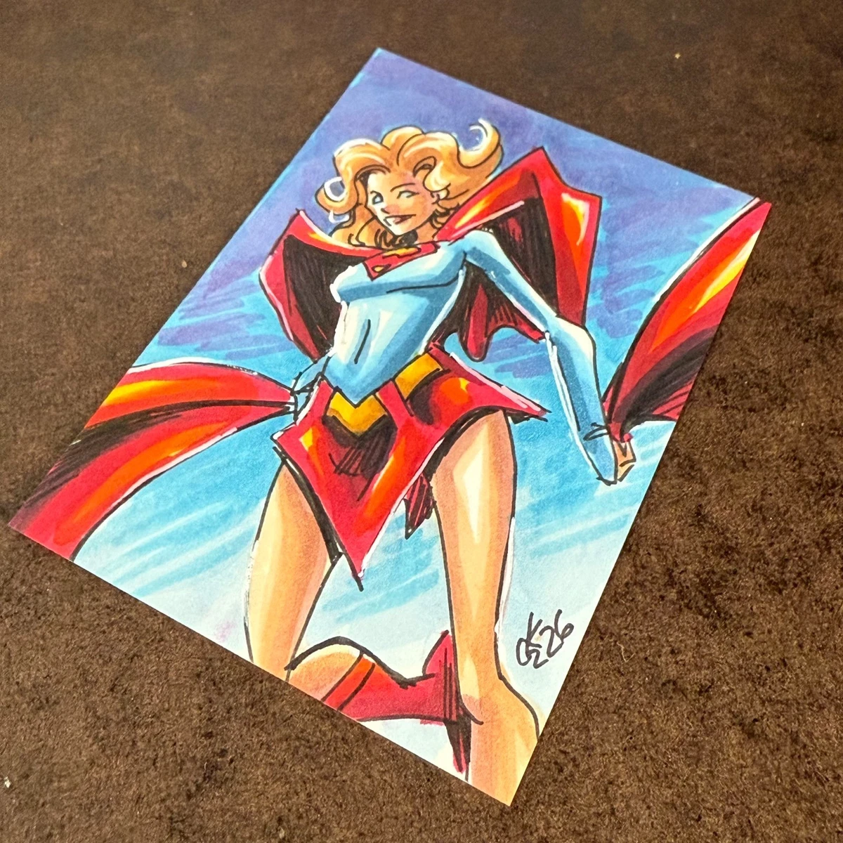 supergirl sketch products for sale | eBay