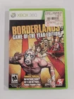 Borderlands Game of the Year Edition (Microsoft Xbox 360, 2010) Complete CIB