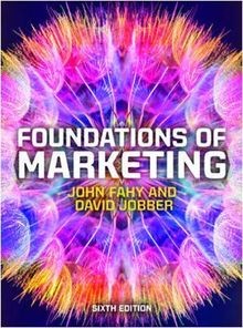 Foundations of Marketing von Fahy, John, Jobber, David | Buch | Zustand sehr gut