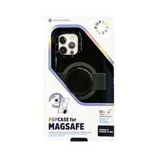 PopSocket iPhone 12/12 Pro PopCase Phone Case with PopGrip Slide - Glossy Black