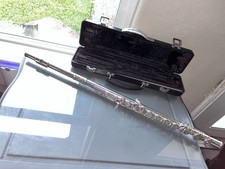 Armstrong Liberty Flute With Case, Gold Lip, USA. Good condition