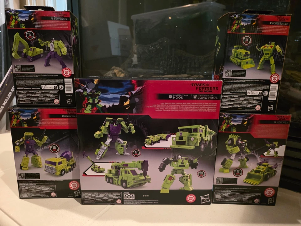 НОВЫЙ полный ЛОТ ТОВАРОВ Hasbro Transformers Studio Series 86 Constructicons Devastator - Изображение 2 из 4