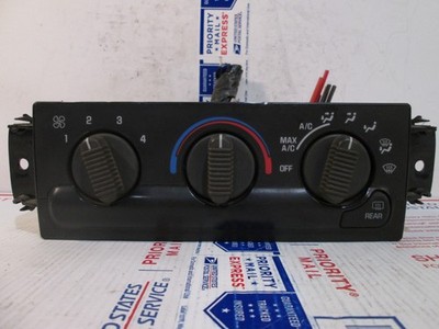    2000 BLAZER  Climate Control A/C Temperature Fan Heater HEAT Defroster SWITCH