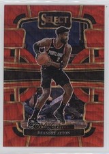 2023-24 Panini Select Concourse Red Wave Prizm DeAndre Ayton #11 1n3q