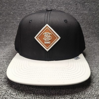 Djinns Black Cream Snapback Hat Flat Brim Streetwear Cap