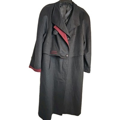 Loden Canda C&A Wool Alpaca Long Coat Women's Size 48 