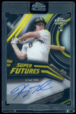2026 Topps Chrome Black Super Futures Gold Refractor Kyle Teel Auto RC 44/50