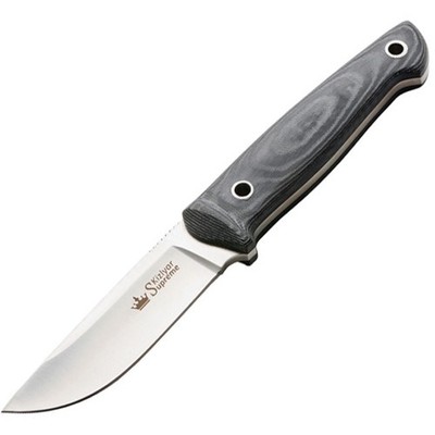 Kizlyar Nikki Hunting Series Black Micarta Handle D2 Steel Fixed Knife 0040