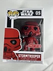 FunkoPop! Vinyl Star Wars 05 Red Stormtrooper Target Exclusive
