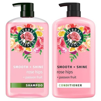 Herbal Essences Rose Hips Passionfruit Shampoo Conditioner Set 2 Pack 29.2 Oz