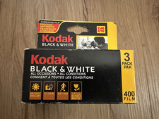 KODAK BLACK  WHITE 3 PACK 400 FILM EXP 10/2004