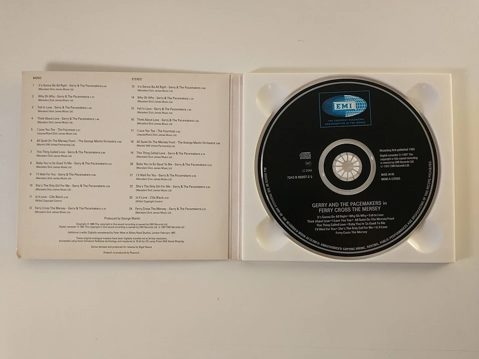 Gerry And The Pacemakers   Ferry Cross The Mersey CD Digipak - Bild 4 von 4