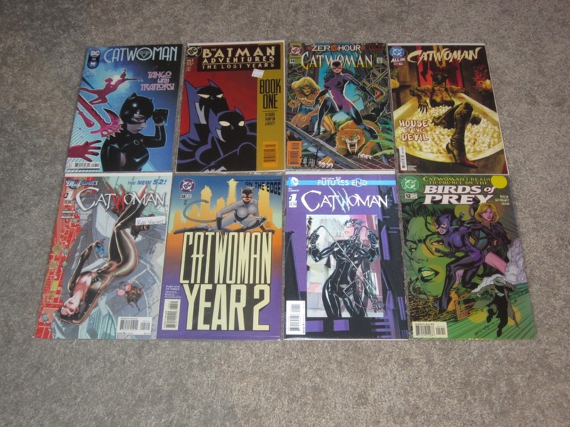 HUGE LOT OF 40 CATWOMAN RELATED COMICS - ONGOING + MINI-SERIES ETC DC BATMAN