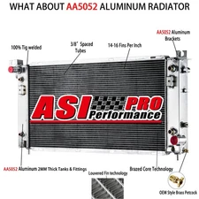 4-Row Radiator Fit 2014-20 Chevy Silverado 1500 Tahoe GMC Sierra Yukon 5.3L 6.2L