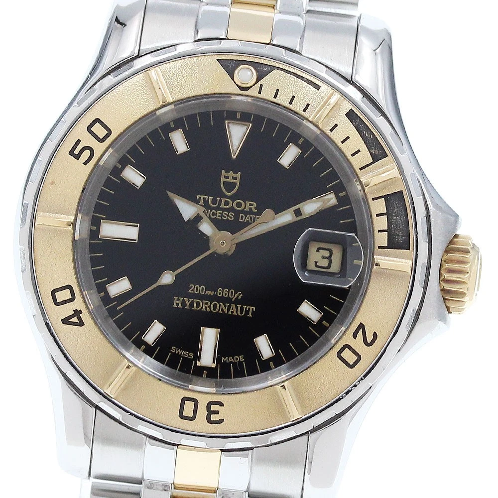 TUDOR Princess Date Hydro Note 99090 Date Silver Dial Automatic Ladies _949601 TUDOR Princess - 28 mm, Stainless Steel for sale | eBay main image 3
