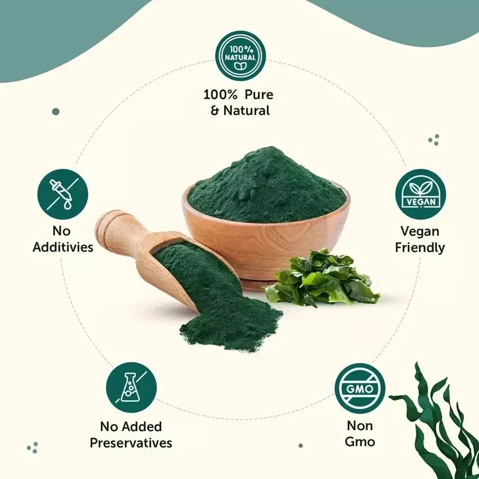 Neuherbs Spirulina Powder 100g Natural Superfood