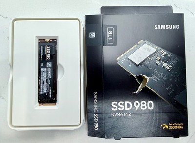 NO RESERVE Samsung SSD 980 NVMe M.2 1TB Internal SSD, 3500MB/s Read Speed