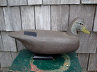 BLACK DUCK RUBE CORLISS NEW JERSEY DUCK DECOY  NR — photo 1