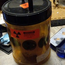 Amber Black Warning Strobe Beacon Light With Black Cap - Amber Lens