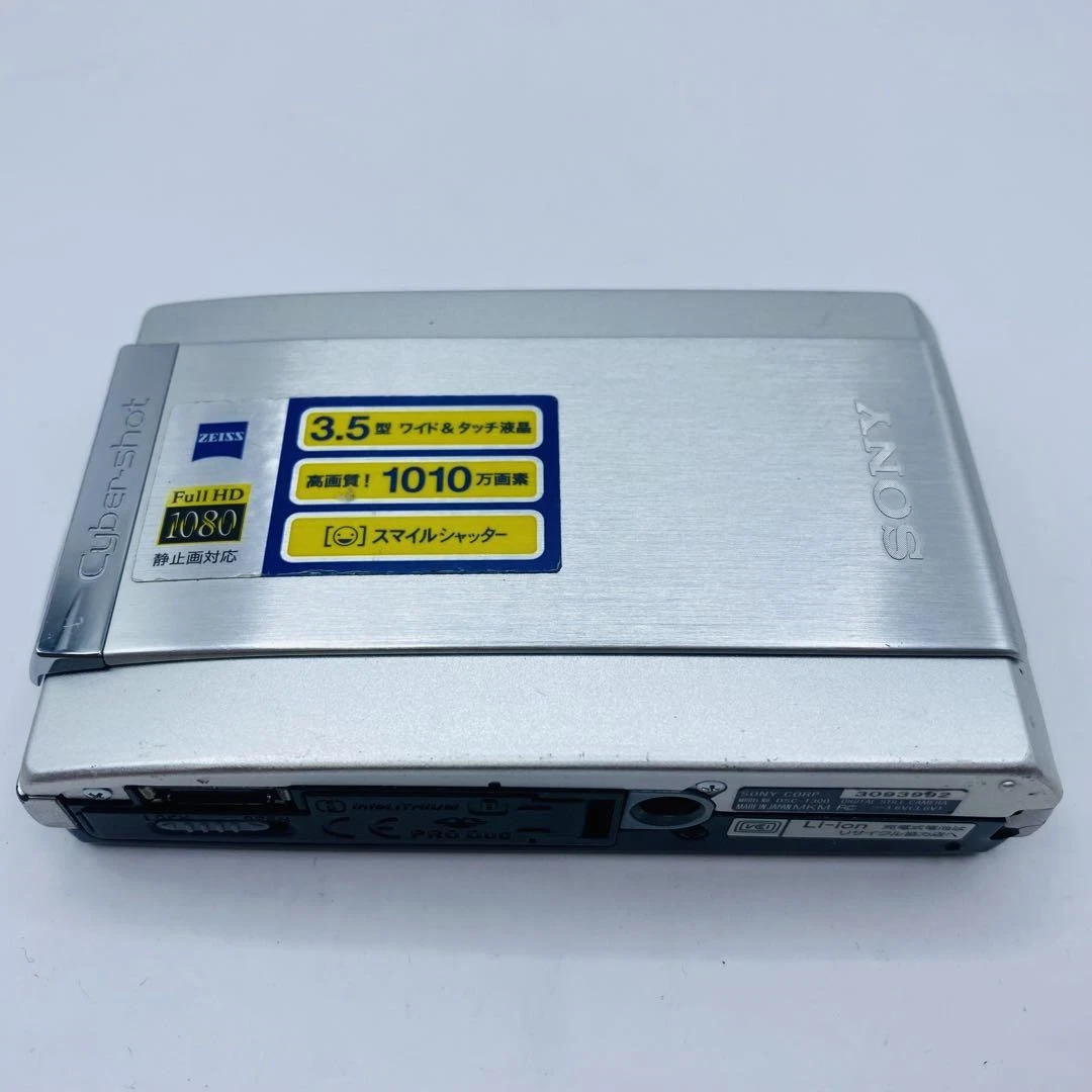 Sony Cyber-shot DSC-T300 10.1MP Digital Camera - Silver for sale