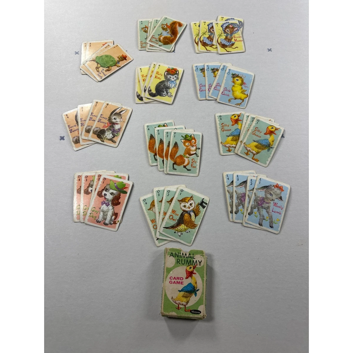 1960 2 players Vintage Card Games for sale | eBay